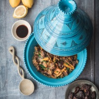 Moroccan spiced date and beef tagine